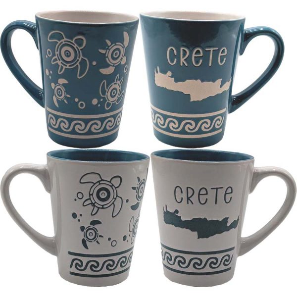 MUG MAP OF CRETE /8,7Χ10,6CM